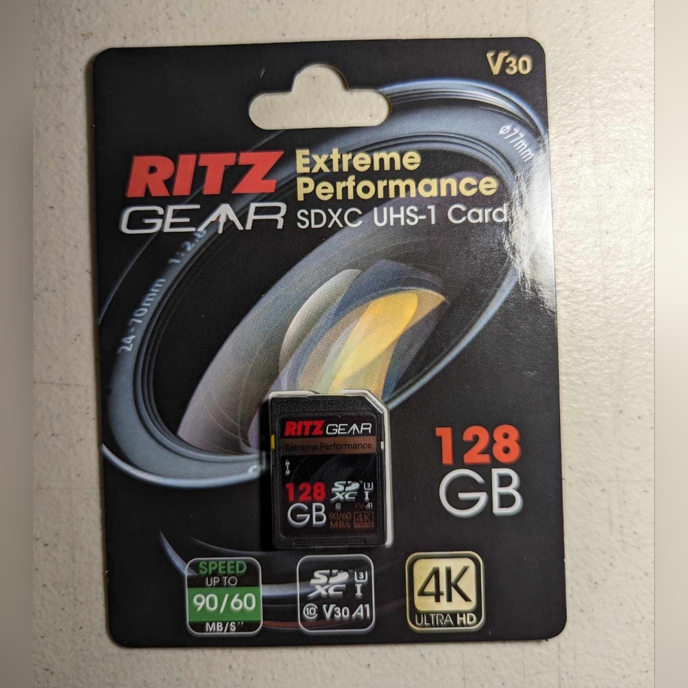 Ritz Gear 128 GB SD Card